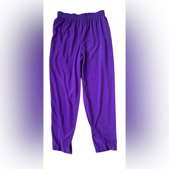 Peter Popovitch Vintage 90s Women’s Pant Set in Purple size medium - Picture 3 of 12